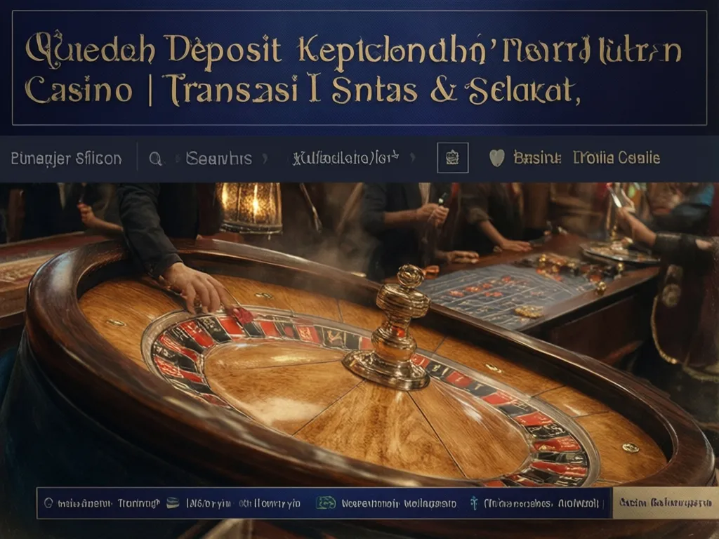Kaedah Deposit dan Pengeluaran Aladdin Casino Malaysia